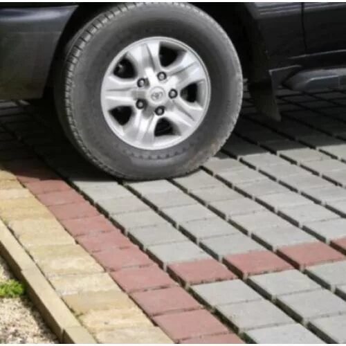 Тротуарная плитка под авто